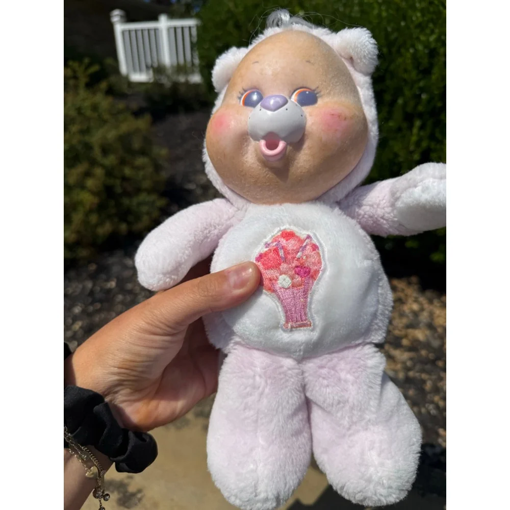 Care Bears Cub Share Bear Kenner 1986 Rare! Flocked Face Baby Vintage